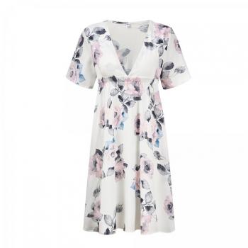 Breathable Pregnant Woman European Style Elasticity Dress