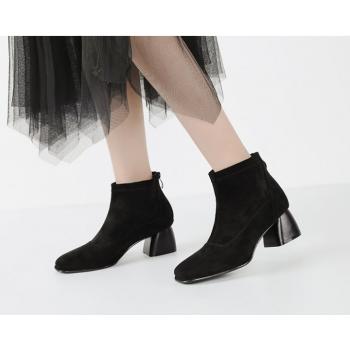 Broadcloth European Style Short Boots Slim Boots