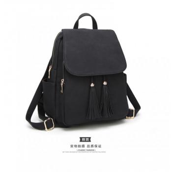 Buff College Style Schoolbag Korean Style Backpack For Women