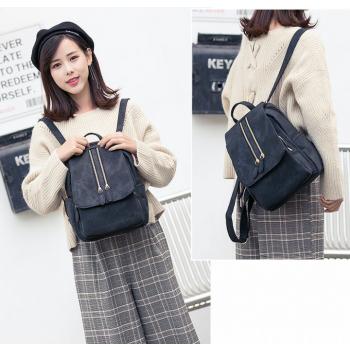 Buff Fashion Schoolbag All-Match Backpack For Women