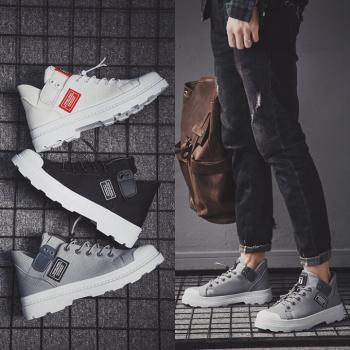 Casual Canvas Martin Boots Fashion Boots For Men