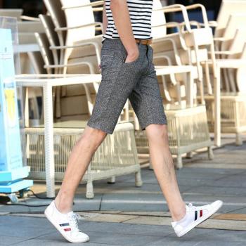 Cotton Linen Five Pants Summer Shorts For Men