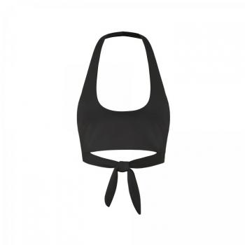European Style Fashion Sexy Tops Halter U-Neck Short Vest