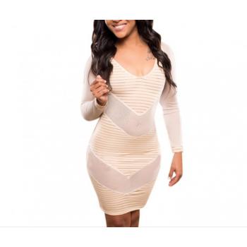 European Style Nightclub Dress Fashion Sexy Bandage Dress