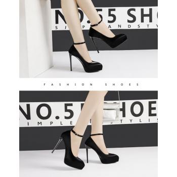 European Style Shoes Fine-Root Platform For Women