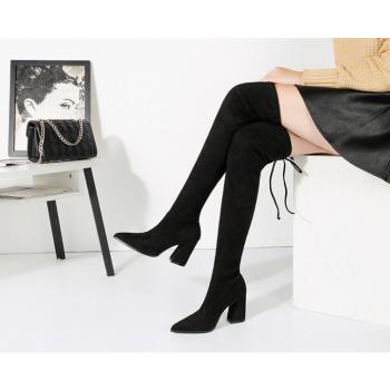 Exceed Knee High-Heeled Boots Sexy Thigh Boots