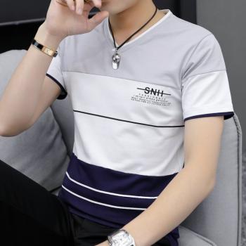 Fashion Bottoming Shirt Short Sleeve T-Shirt For Men