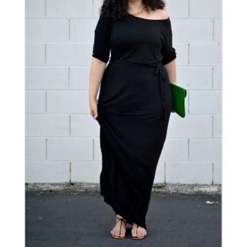 Fashion Loose Short Sleeve All-Match Dress For Women