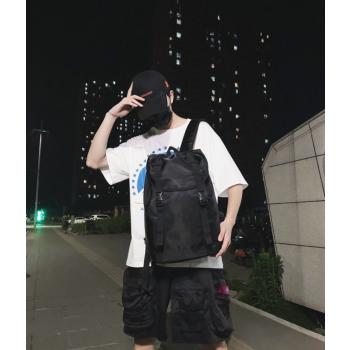Fashion Schoolbag Drawstring Backpack For Men