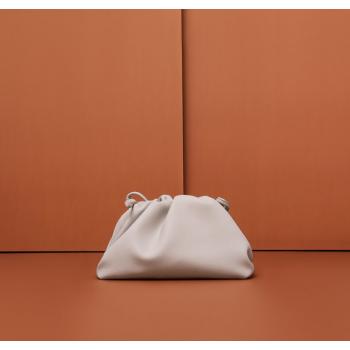 Fold Buff Genuine Leather Minority Clutch For Women