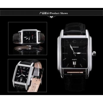 Genuine Leather Man Watch Waterproof Watch Watches