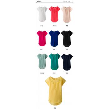 Hollow Summer All-Match Fashion Chiffon Shirt