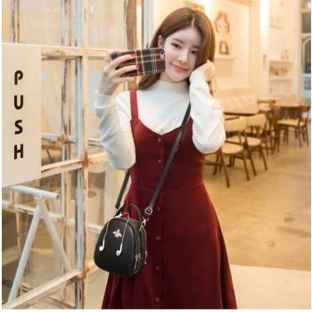 Korean Style Backpack Casual Shoulder Bag For Women