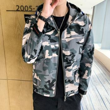 Korean Style Camouflage Jacket Spring And Autumn Shirts