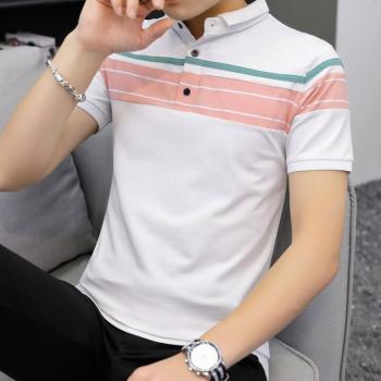 Korean Style Short Sleeve Shirts Summer Slim T-Shirt