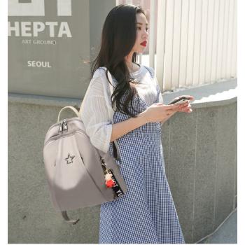 Korean Style Travel Bucket Bag Autumn Backpack For Women