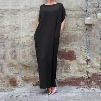 Loose European Style Long Dress Fashion Jumpsuit