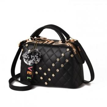 Messenger Shoulder Handbag Rhinestone Casual Bag For Women