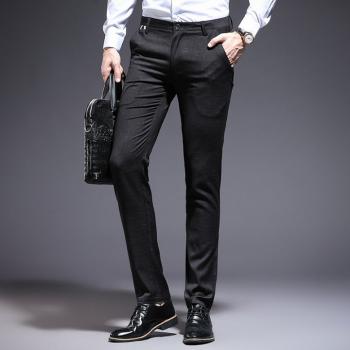 Plaid Summer Long Pants Korean Style Casual Pants For Men