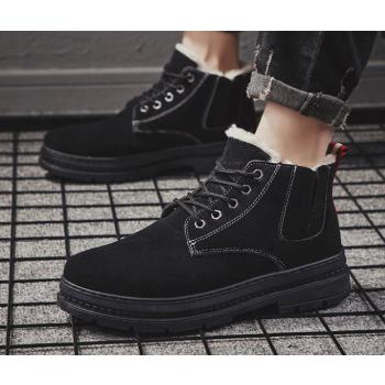 Plus Cotton Martin Boots Korean Style Boots For Men