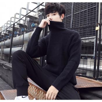 Pure Long Sleeve Korean Style Autumn And Winter Sweater For Men