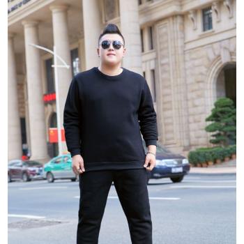 Round Neck Casual Loose Fashion Pure Sports Hoodie
