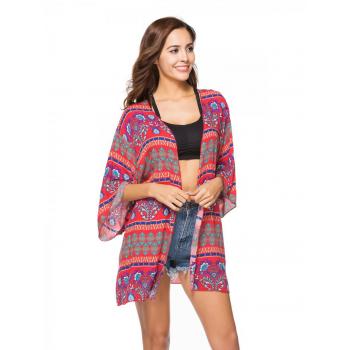Sandy Beach Cardigan Large Yard Windbreaker Tops