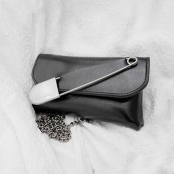 Shoulder Personality Bag Pin Collocation Removable Belt For Women