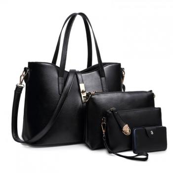 Shoulder Strap Summer Bow Color Black Fashion Composite Bag