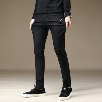 Slim Pencil Pants Korean Style Pants For Men