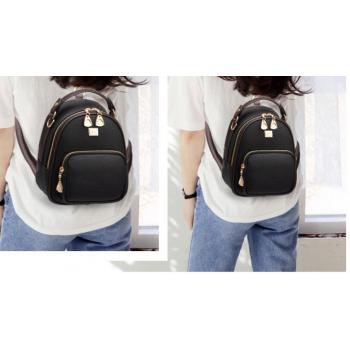 Soft Surface Fashion Students Pack Korean Style Leather Case