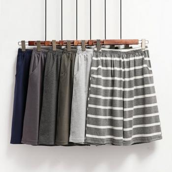 Stripe Sports Five Pants Casual Sandy Beach Shorts For Men