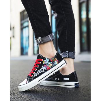 Student All-Match Canvas Shoes Cartoon Cloth Shoes