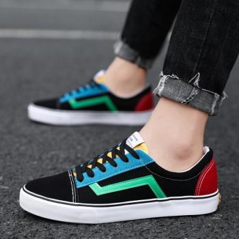 Student Casual Shoes Korean Style Canvas Shoes For Men