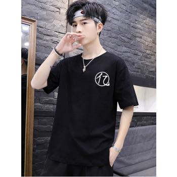 Student Korean Style Summer Loose T-Shirt For Men