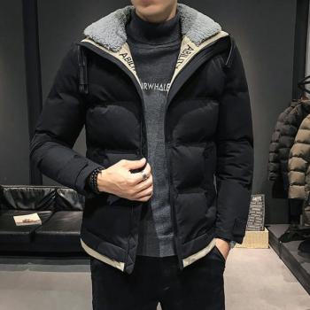 Student Work Clothing Korean Style Cotton Coat For Men