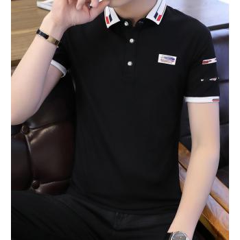 Summer Lapel Shirts Led Korean Style T-Shirt