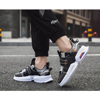 Summer Thick Crust Fashion Breathable Mesh Sports Shoes