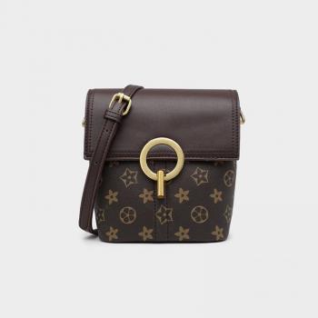 Western Style Fashion Bucket Bag Shoulder Packet For Women