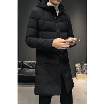 Winter Thermal Cotton Coat Korean Style Tops For Men