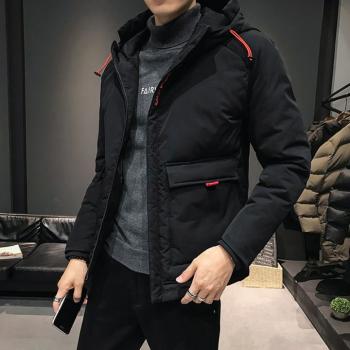Winter Youth Thick Cotton Coat Student Thermal Coat For Men