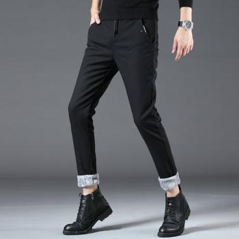 Youth Autumn And Winter Casual Pants Thermal Pants For Men