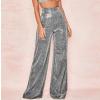 At Home Long Pants Wide Leg Pants For Women