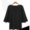 Autumn Bat Sleeve European Style Bottoming Shirt