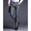 Autumn Korean Style Pencil Pants Plaid Long Pants For Men