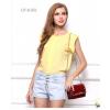 Chiffon Pure Tops European Style Chiffon Shirt