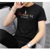 Cotton Youth T-Shirt Embroidered Tops For Men