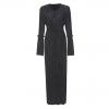 Crimp Robe Fashion Dress