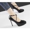 Fine-Root Sexy High-Heeled Shoes Pointed Slim Sandals