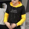 Korean Style Hooded Hoodie Embroidery Coat For Men